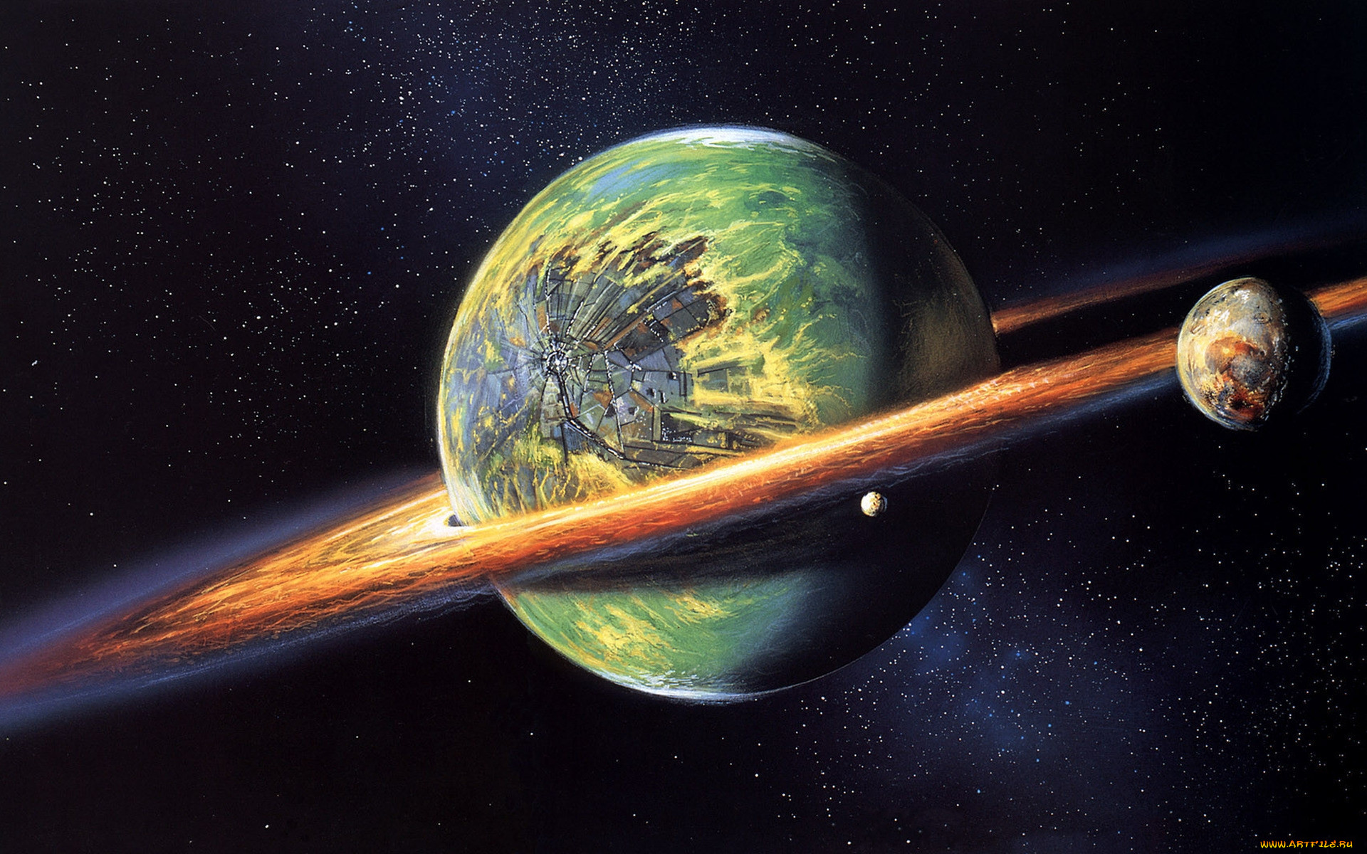 Свет дальних планет. Планеты картинки. Космический пейзаж. Обои на рабочий стол планеты. Необычные планеты.